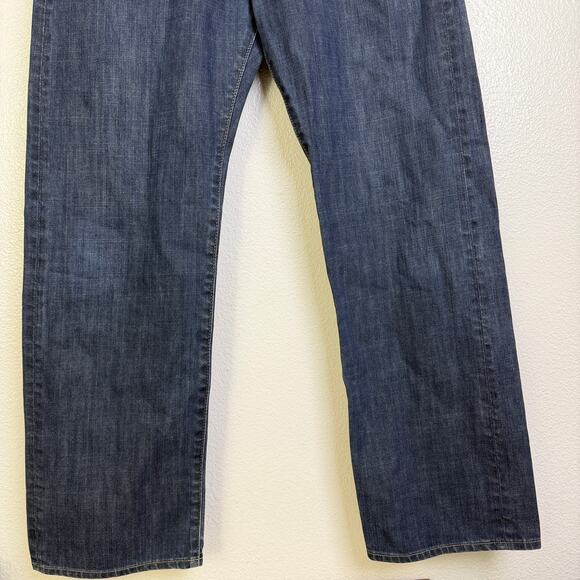 G-Star Raw 3301 Original Jeans Mens Size 30 Blue Straight Leg Button Fly 30x28.5 - Picture 5 of 14